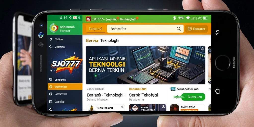 Antarmuka SJO777 yang modern dan intuitif.